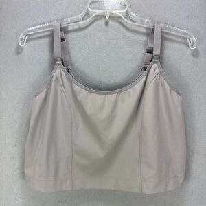 Davin & Adley Amelia Pumping & Nursing Crop Camisole 2X Athleisure Gym
